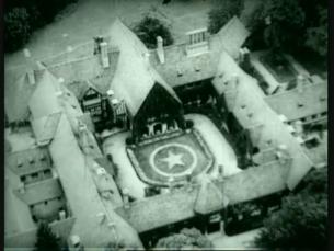Luftaufnahme Schloss Cecilienhof, Potsdam