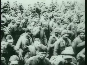 Sowjetische Soldaten als deutsche Kriegsgefangene