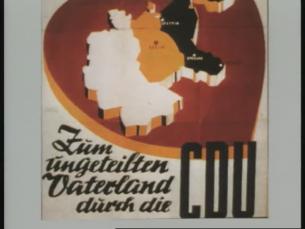 Wahlplakate (SPD, CDU)