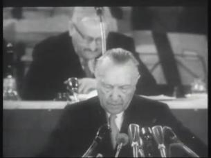 Konrad Adenauer-Rede vor CDU-Parteitag