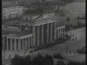 Bau der Berliner Mauer