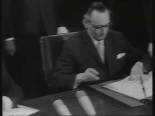 Unterzeichnung Grundlagenvertrag DDR-BRD