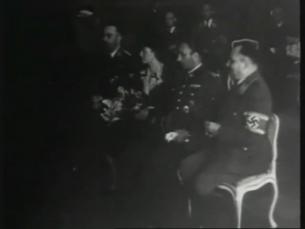 Hochzeit SS-Gruppenführer Hermann Fegelein und Gretel Braun