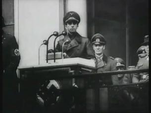 Volkssturm angetreten