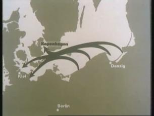 Animierte Karte zur Flucht &uuml;ber die Ostsee