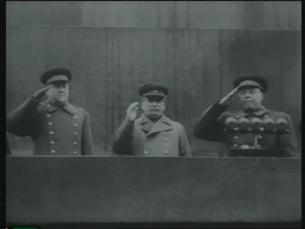 Sowjetische F&uuml;hrung unter Josef Stalin