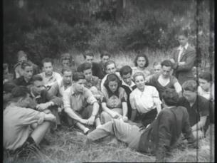 Von Ost nach West geflohene Schulklasse