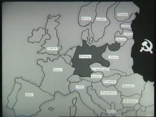 Ausbreitung sowjetischer Einflusssphäre in Europa