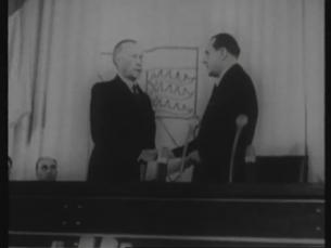Erstes Kabinett: Konrad Adenauer wird vereidigt