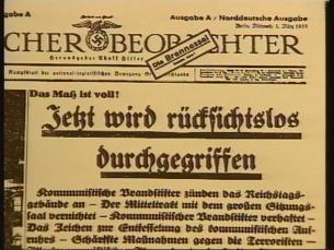 Reichstagsbrand und Folgen