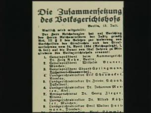 Drittes Reich-Verfolgung politischer Gegner