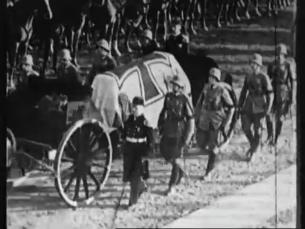 Staatsbegr&auml;bnis-Paul von Hindenburg tot