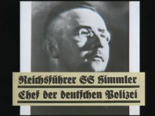 Heinrich Himmler Chef der deutschen Polizei