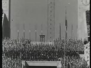 Adolf Hitler spricht zur Reichsjugend