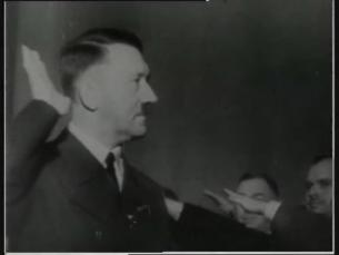 Inszenierte Abstimmung im Reichstag
