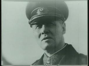 Erwin Rommel mit hohen deutschen Offizieren
