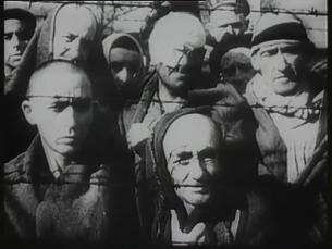 Heinrich Himmler besichtigt Kriegsgefangenenlager