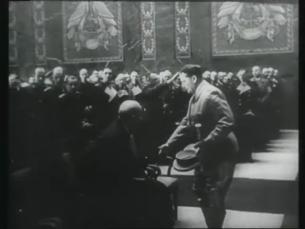 Hermann Göring bei Trauerfeierlichkeiten