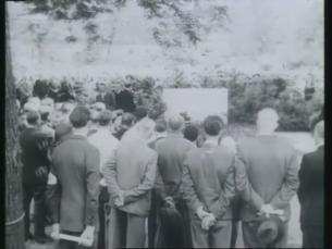 Einweihung f&uuml;r Denkmal der Gestapo-Opfer