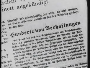 Drittes Reich-Verfolgung politischer Gegner