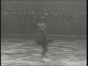 Eiskunstlauf im zerst&ouml;rten Sportpalast