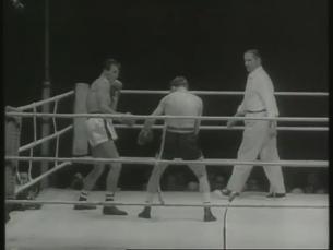 Gong und Boxkampf Europa Meisterschaft Gustav Scholz