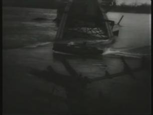 Franz&ouml;sische Truppen setzen &uuml;ber den Rhein