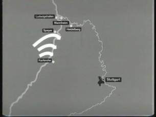 Kriegsverlauf zwischen Rhein und Neckar