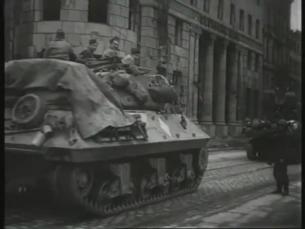 Franz&ouml;sische Soldaten in Karlsruhe