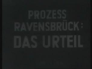 Urteilsverk&uuml;ndung gegen die Angeklagten aus dem Lager Ravensbr&uuml;ck