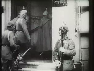 Kaiser Wilhelm II. besucht Paul von Hindenburg