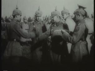 Kaiser Wilhelm II. bei Ordensverleihungen