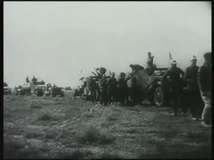 Erwin Rommel beim Nordafrika-Feldzug