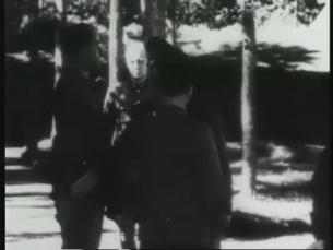 Adolf Hitler in Führerhauptquartier Wolfsschanze