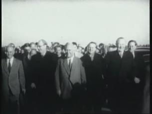 Konrad Adenauer besucht Sowjetunion