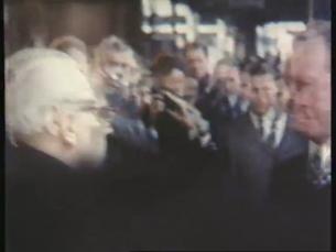 Treffen mit Willy Brandt und DDR-Ministerpräsident Willi Stoph in Erfurt und Kassel