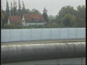 Die Berliner Mauer und der Todesstreifen