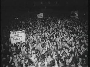 Montagsdemonstration in Leipzig