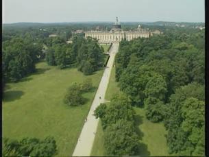 Luftaufnahmen: Schlosspark Sanssouci