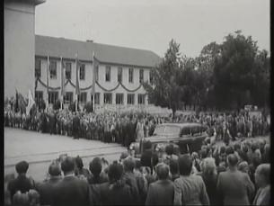 1950er: Besuch von Wilhelm Pieck