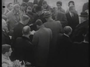 Bonn: US-Au&szlig;enminister John Foster Dulles bei Konrad Adenauer