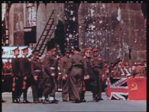 Siegerm&auml;chte in Berlin unmittelbar nach dem Zweiten Weltkrieg