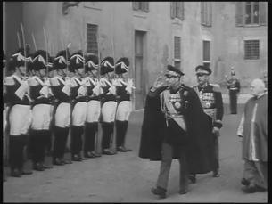Schah Mohammad Reza Pahlavi zu Besuch beim Papst