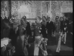 Schah Mohammad Reza Pahlavi und Soraya Esfandiary Bakhtiary
