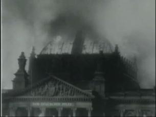 Reichstagsbrand und Bücherverbrennung, 1933
