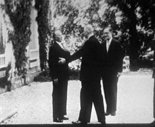 14. September 1958 &ndash; Erstes Treffen de Gaulle-Adenauer
