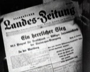 13. Januar 1935 – Saarland: Angliederung an das Deutsche Reich