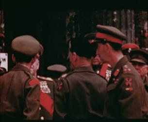 Siegermächte in Berlin unmittelbar nach dem Zweiten Weltkrieg