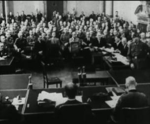 Ereignisse des Zweiten Weltkrieg in zeitgen&ouml;ssischen Medien: Rechtsprechung im Nationalsozialismus