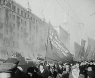 Russland im 20. Jahrhundert: 32. Jahrestag der Oktoberrevolution